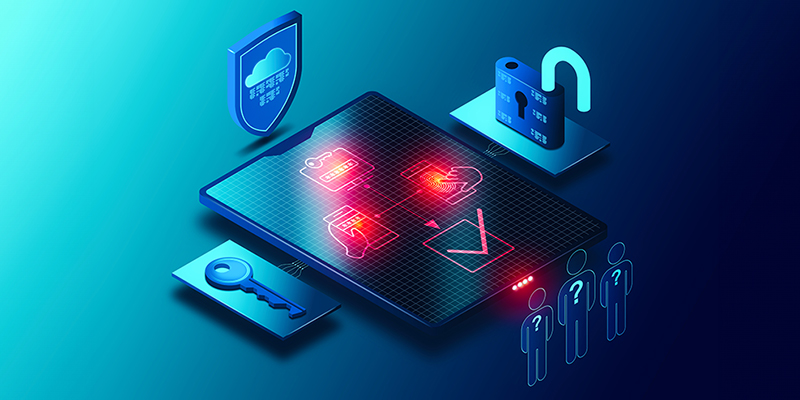 Multi-Factor Authentication Concept – MFA – Cybersecurity Soluti