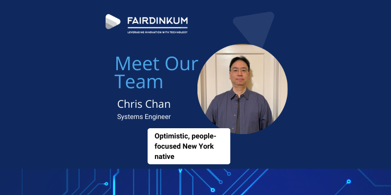 meet our team employee spotlight on Chris Chan