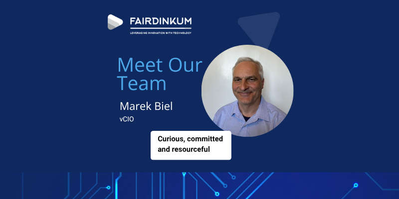 employee spotlight featuring Marek
