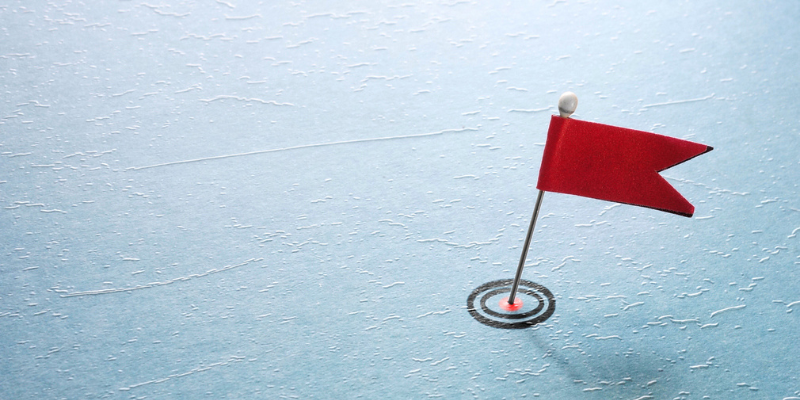 red flag, illustrating the signs you need a new IT provider